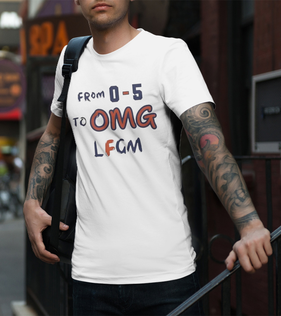 From 0-5 To OMG LFGM New York Mets Ready For October T-Shirt