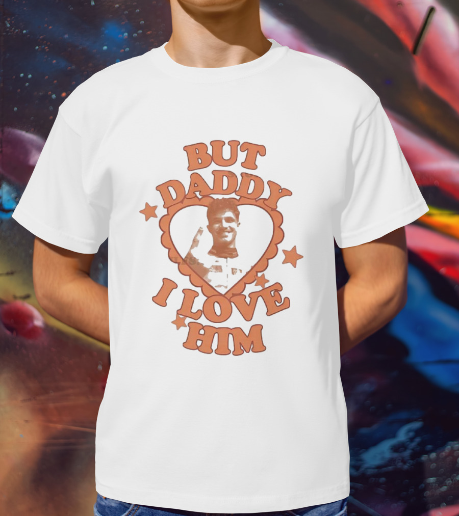 But Daddy I Love Him Lando Norris Heart Stars T-Shirt
