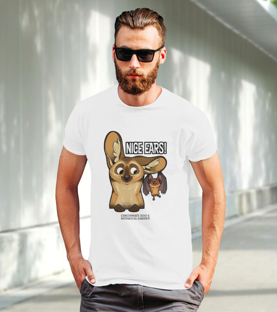 Nice Ears Cincinnati Zoo And Botanical Garden Animal Characters T-Shirt