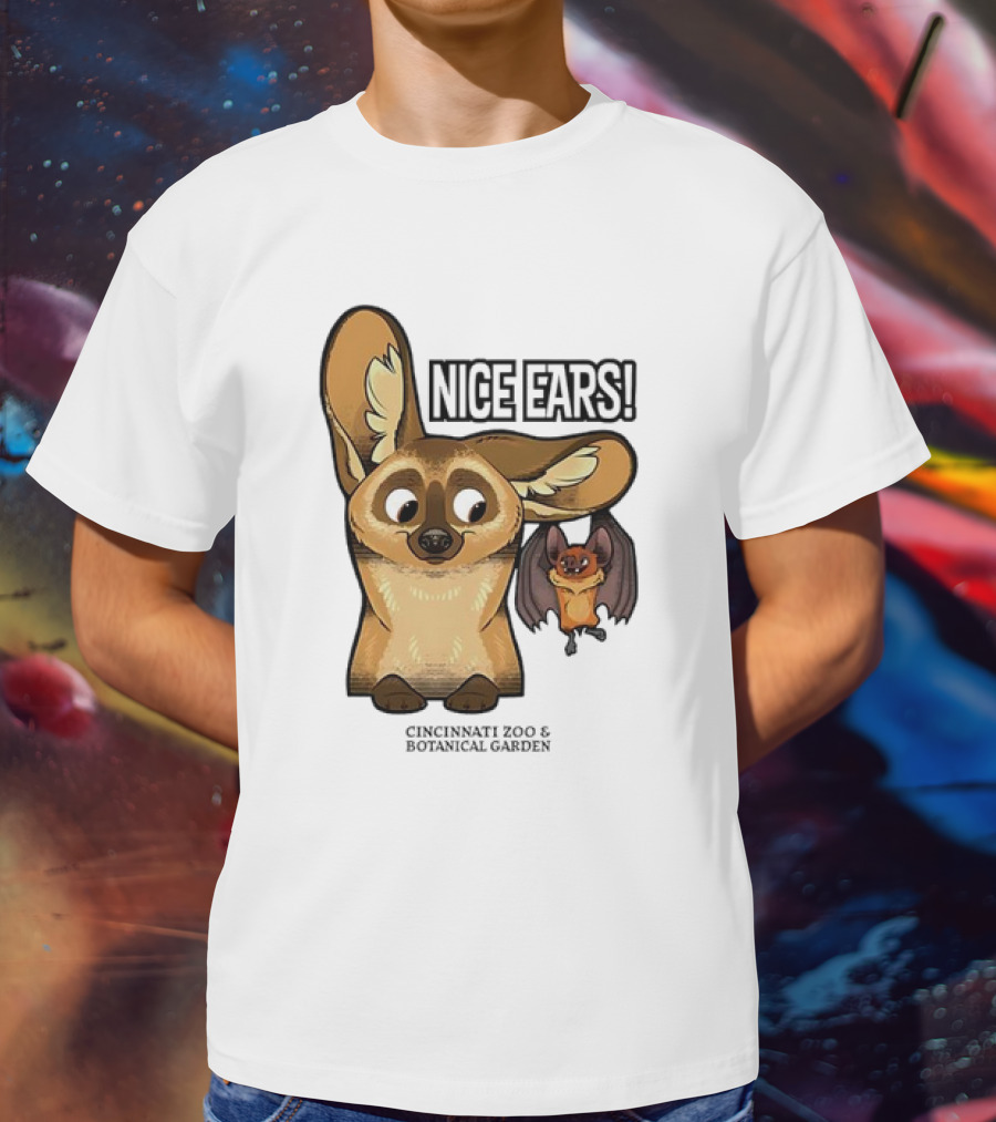 Nice Ears Cincinnati Zoo And Botanical Garden Animal Characters T-Shirt