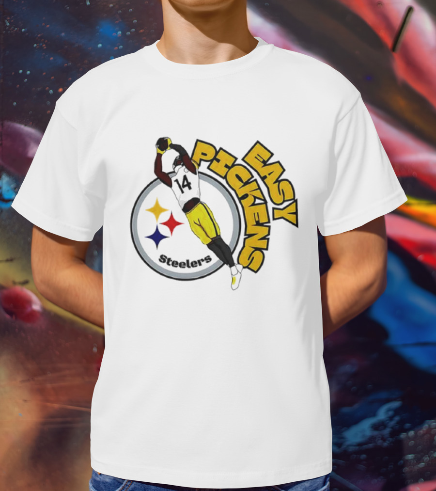 Easy Pickens Steelers Pittsburgh Football Dog Pet T-Shirt