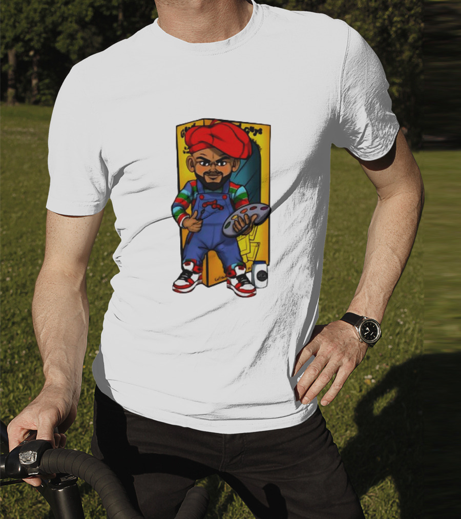 The Real McCoy JDX Cartoon Artist With Palette And Brush T-Shirt