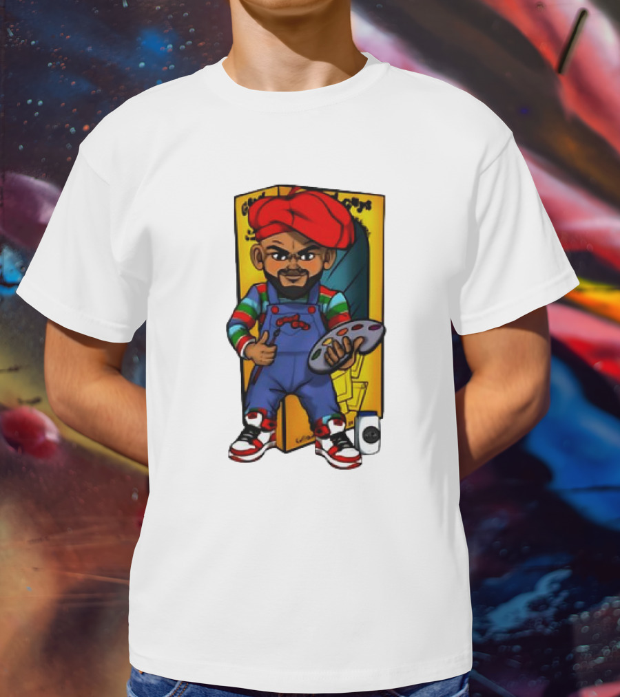 The Real McCoy JDX Cartoon Artist With Palette And Brush T-Shirt