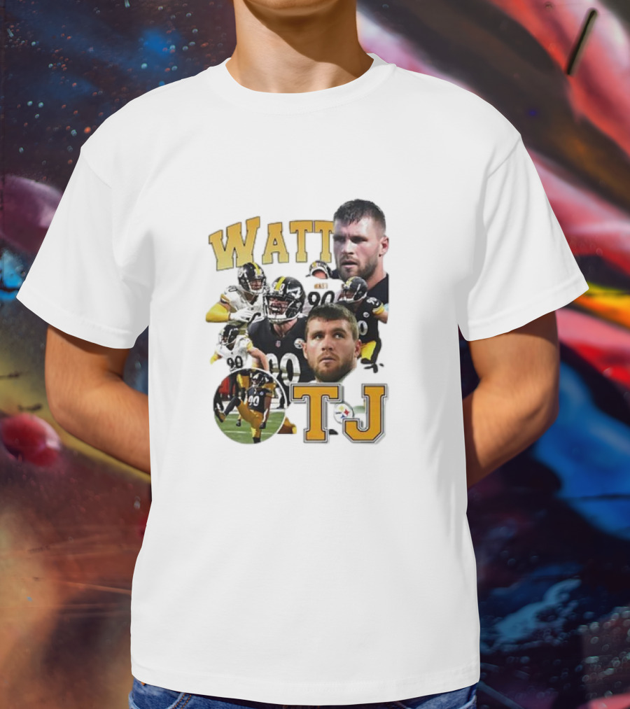 Watt Tj Pittsburgh Steelers Football 90 T-Shirt
