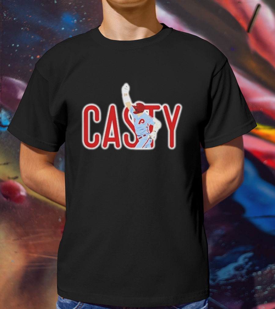 Casty Nick Castellanos Phillies Ring Finger T-Shirt