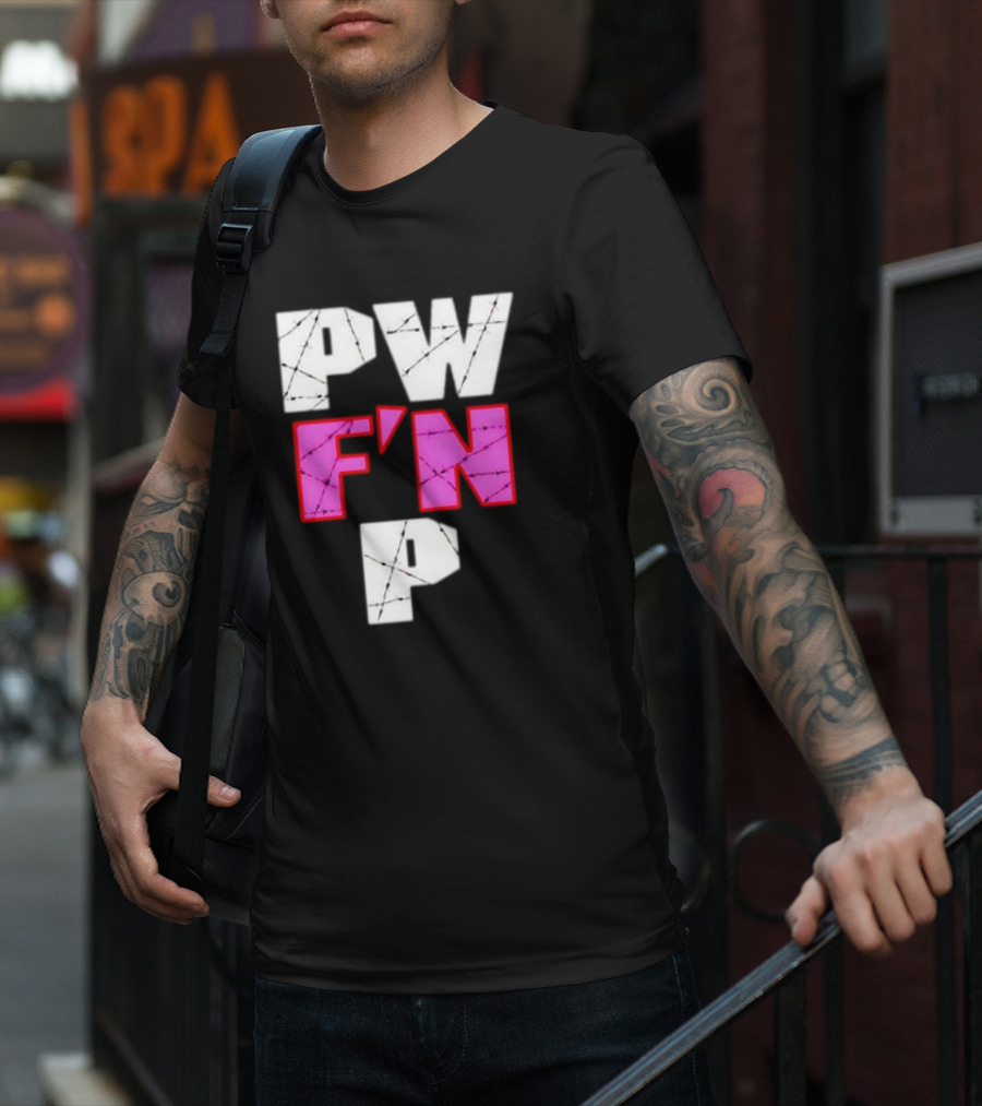 Chris Havius PW F’N P Retro Barbed Wire T-Shirt