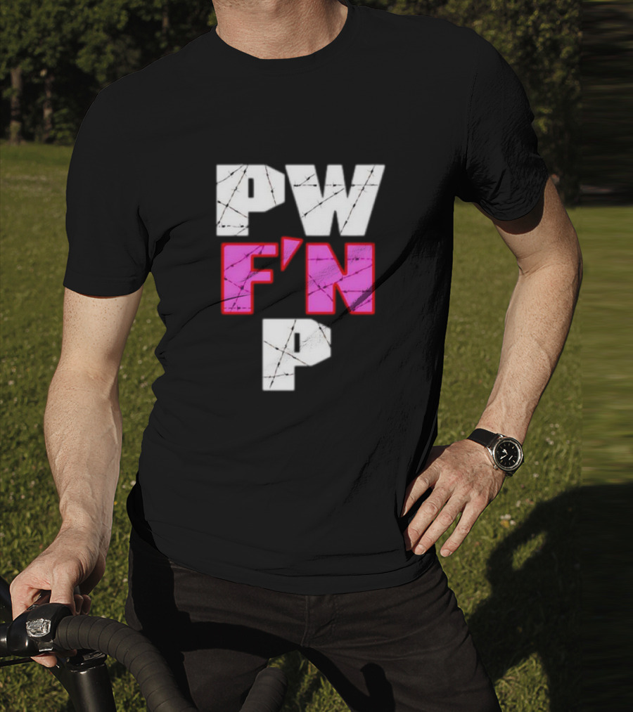 Chris Havius PW F’N P Retro Barbed Wire T-Shirt