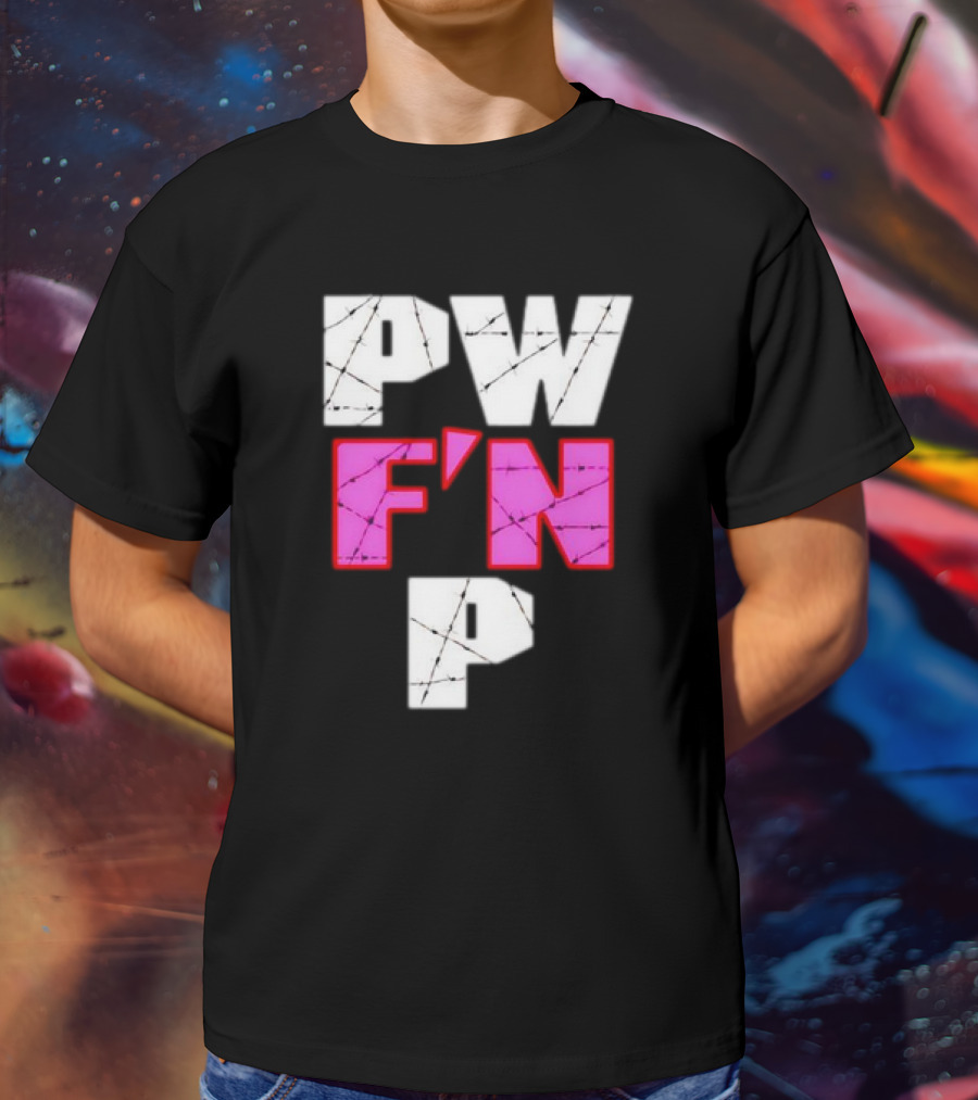 Chris Havius PW F’N P Retro Barbed Wire T-Shirt
