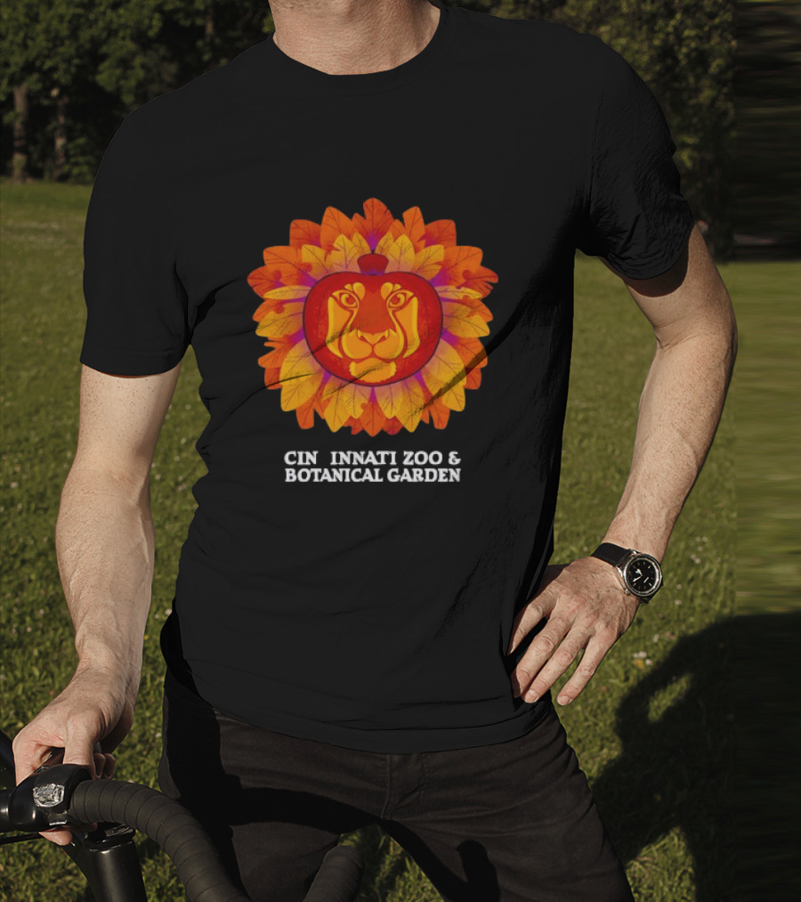Lion Pumpkin Glow Cincinnati Zoo And Botanical Garden T-Shirt