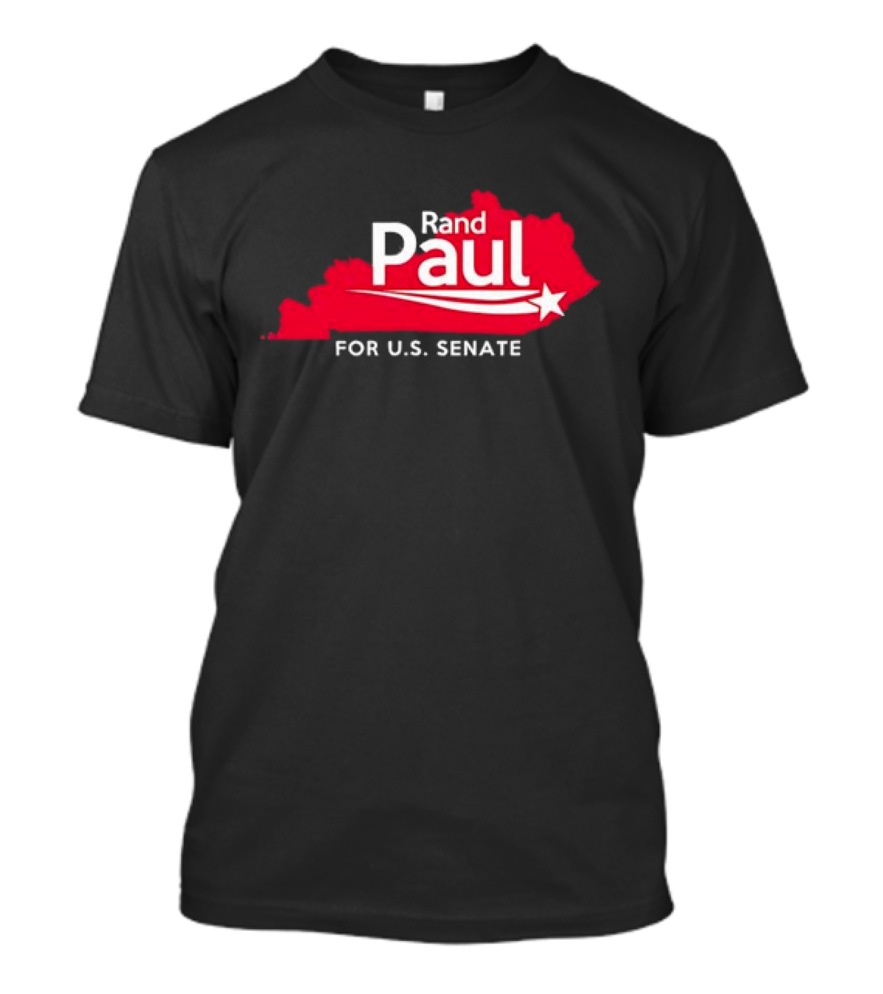 Rand Paul For U.S. Senate Kentucky Map Campaign T-Shirt