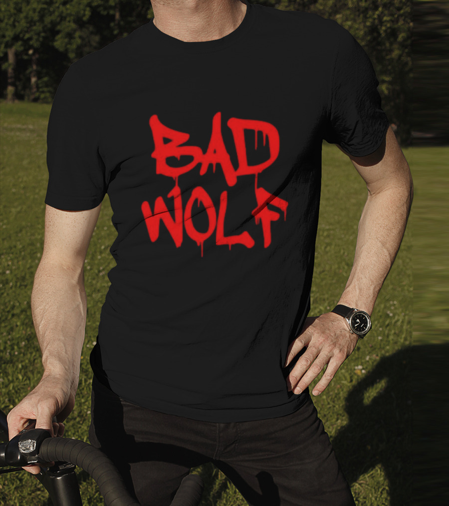 Weaver Bad Wolf Dripping Red Graffiti T-Shirt