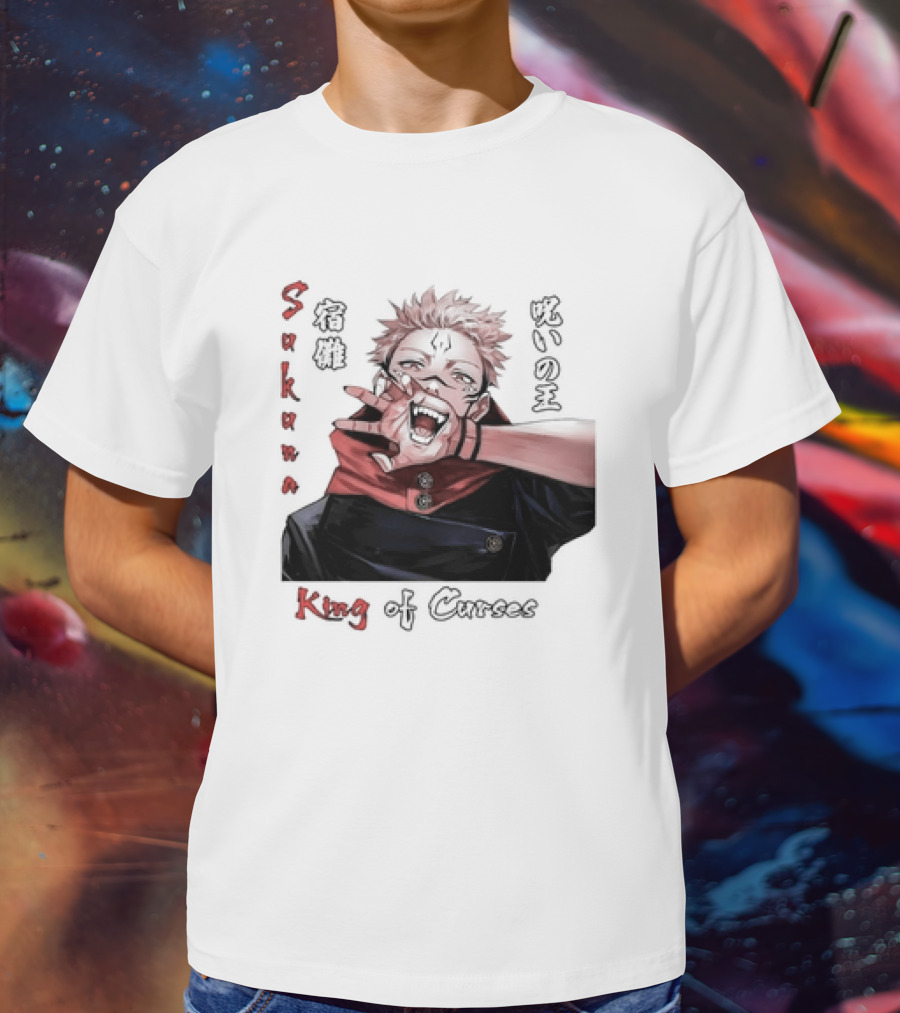 Sukuna King Of Curses Anime T-Shirt