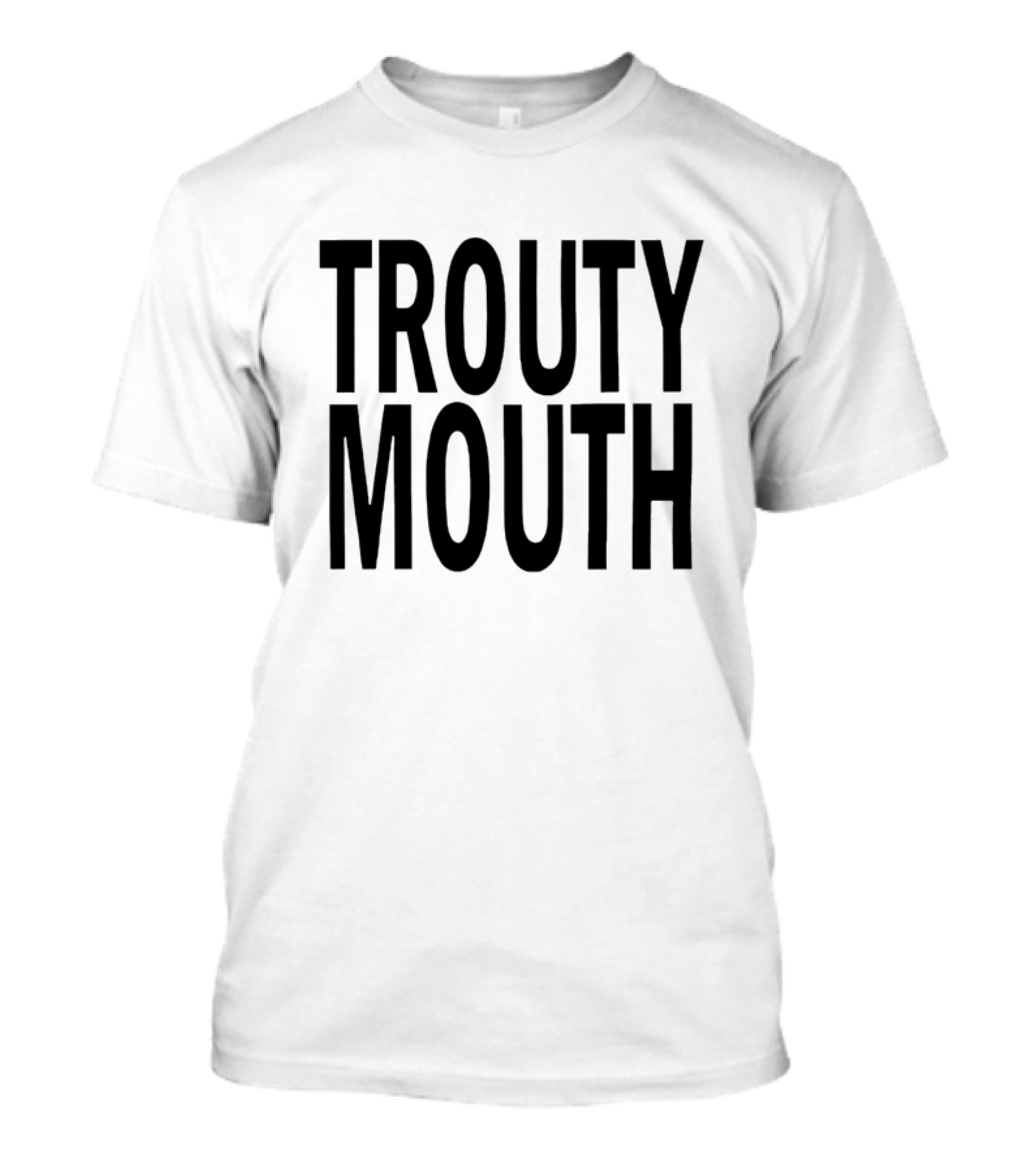 Sam Evans Glee Trouty Mouth Fan Favorite Phrase T-Shirt