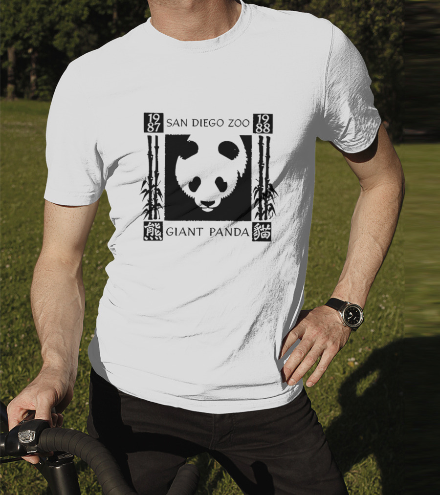 San Diego Zoo 1987-1988 Giant Panda Tom DeLonge T-Shirt