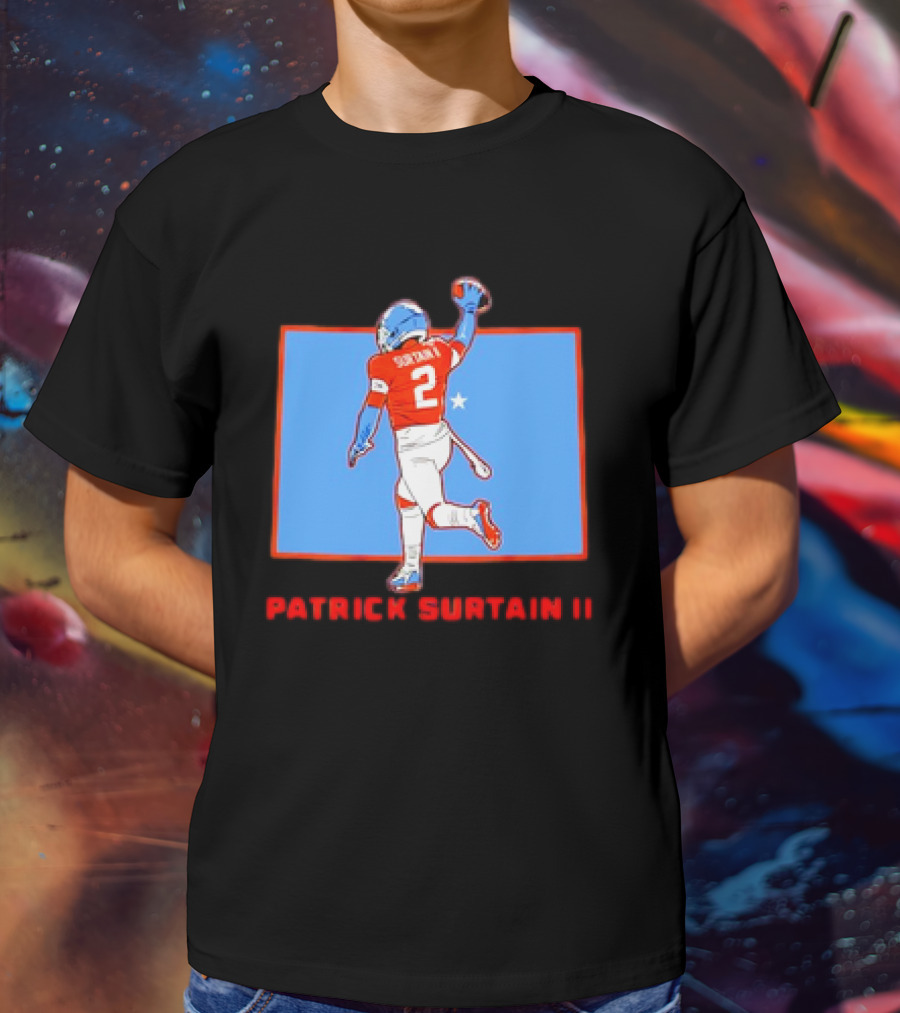 Patrick Surtain II Denver State Star NFLPA Football T-Shirt