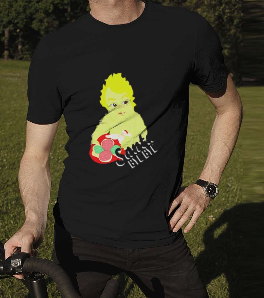 Retro Baby Grinch Santa Bye Bye T-Shirt
