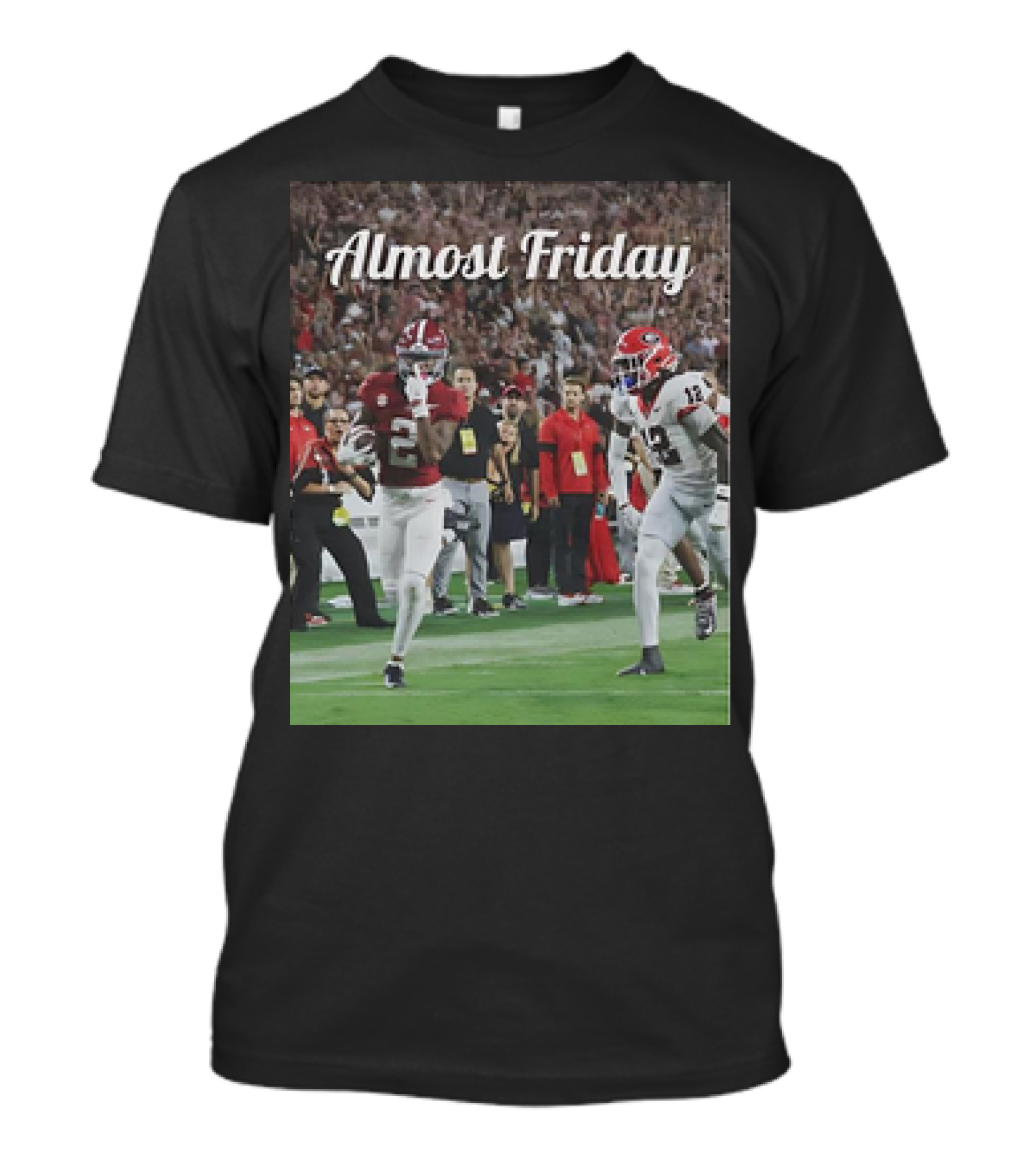 Almost Friday Ryan Williams Alabama Football Action T-Shirt