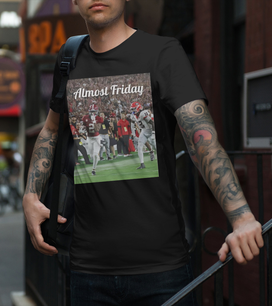 Almost Friday Ryan Williams Alabama Football Action T-Shirt