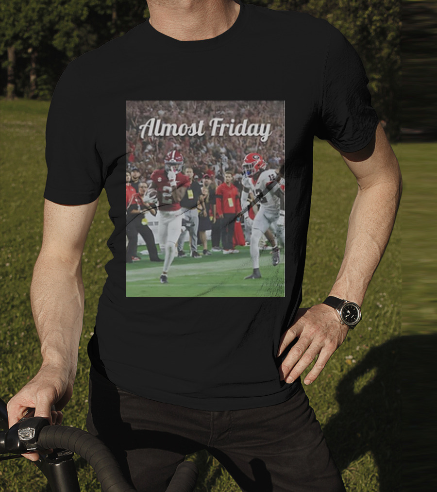 Almost Friday Ryan Williams Alabama Football Action T-Shirt