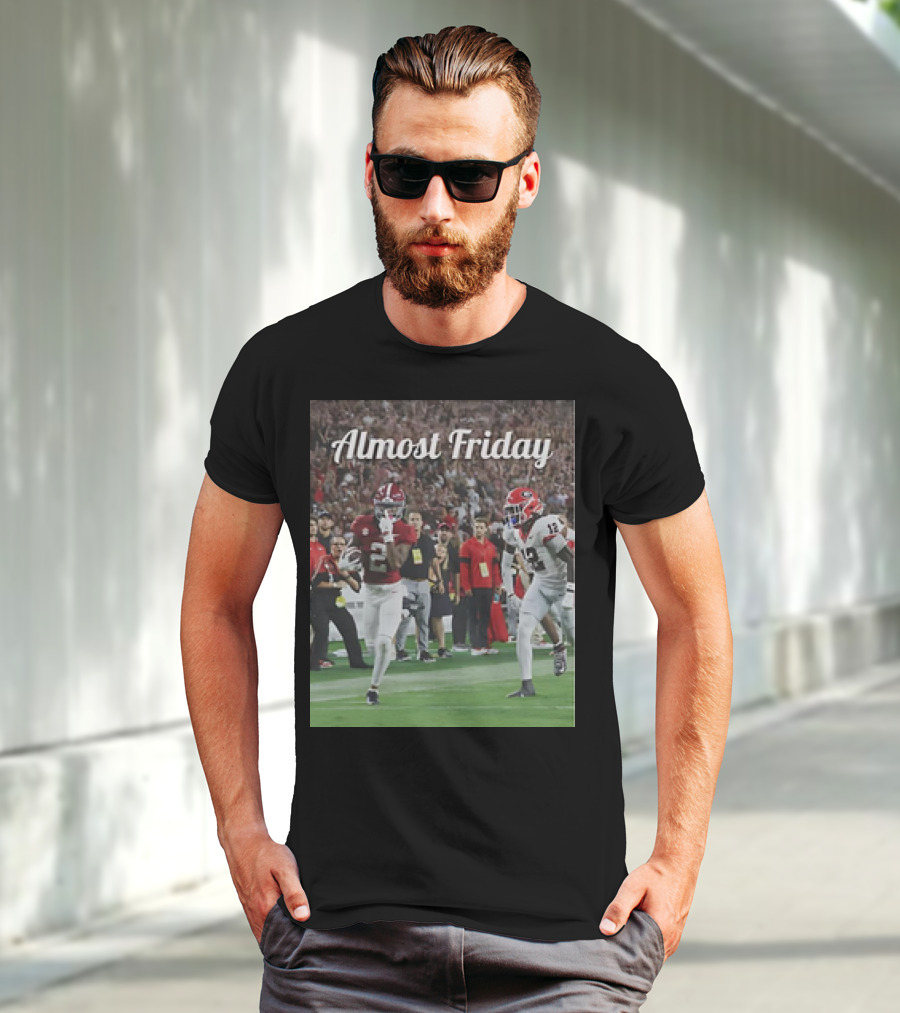 Almost Friday Ryan Williams Alabama Football Action T-Shirt