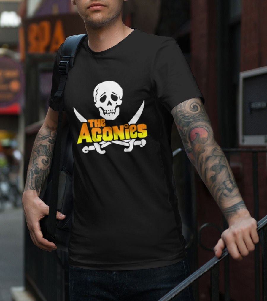 The Agonies Skull Crossbones T-Shirt