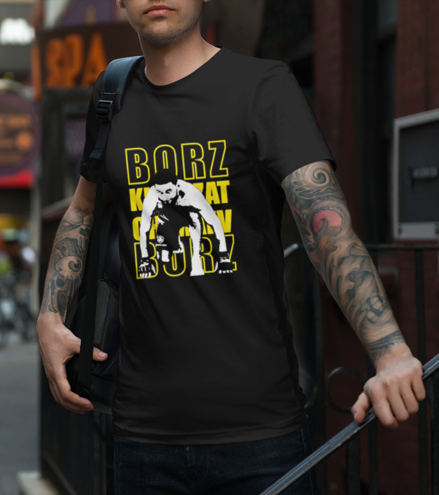 Khamzat Chimaev Borz UFC MMA Fighter T-Shirt