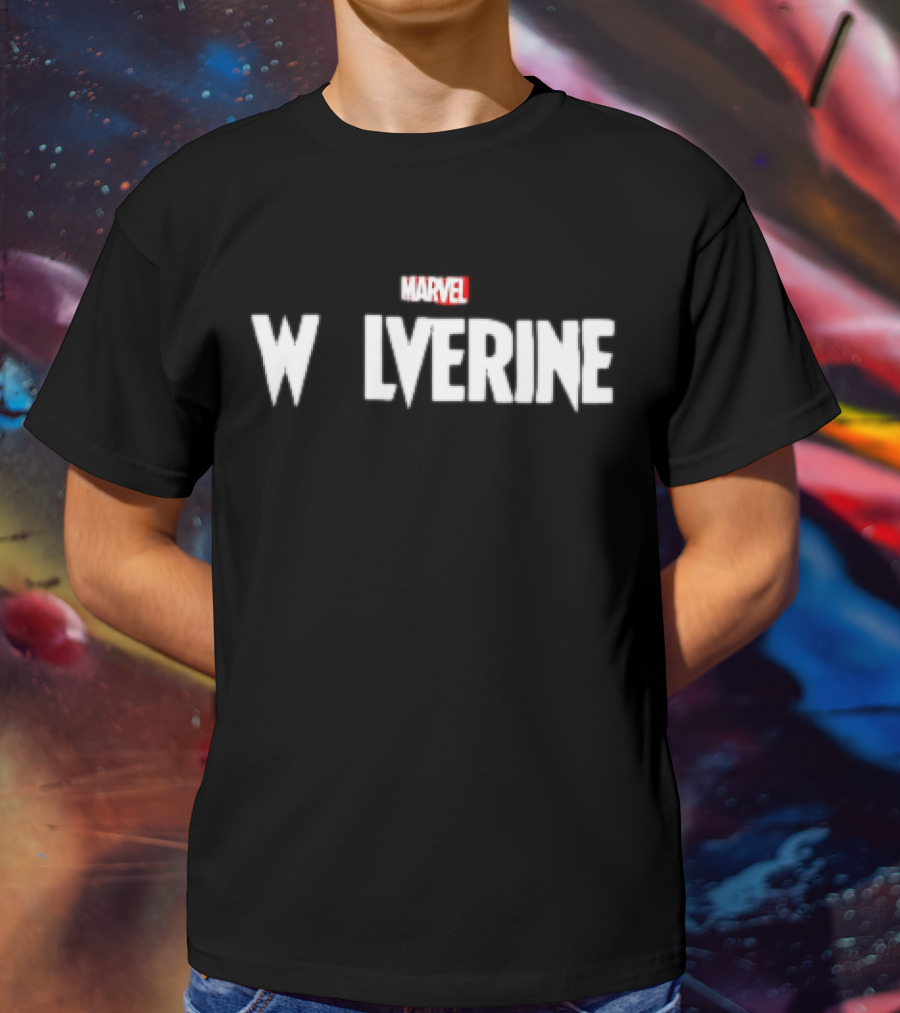 Marvel Wolverine Retro Style Iconic Branding T-Shirt