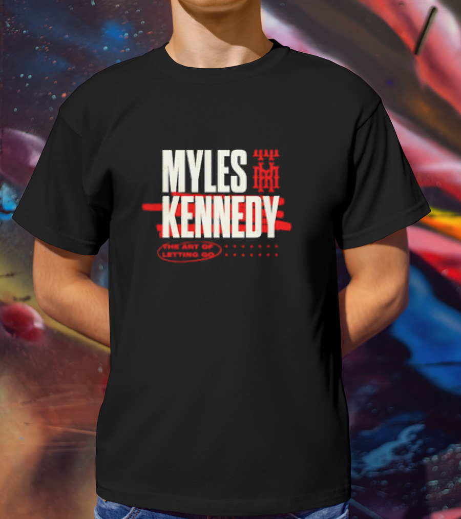 Myles Kennedy The Art Of Letting Go Retro T-Shirt