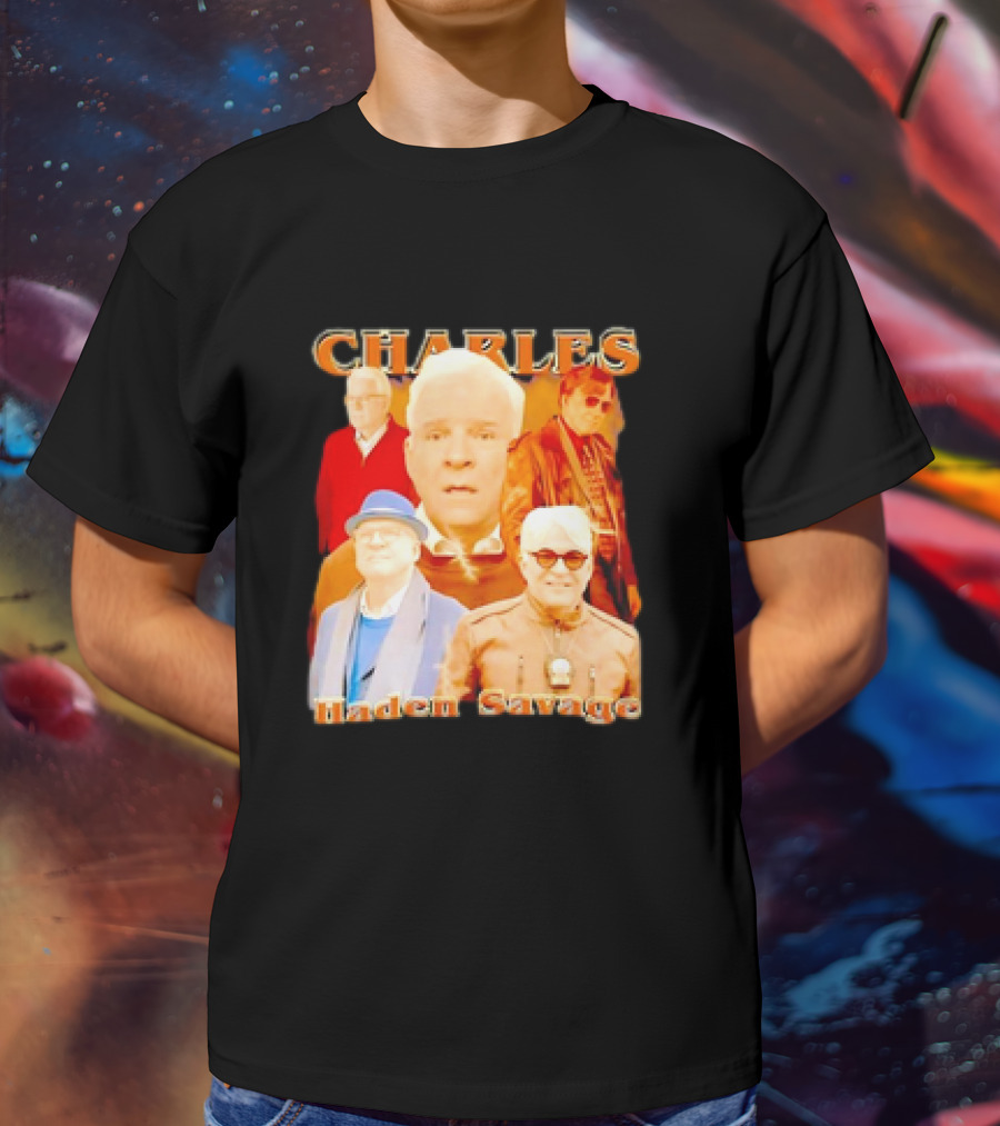 Charles Haden Savage Steve Martin Vintage Bootleg T-Shirt