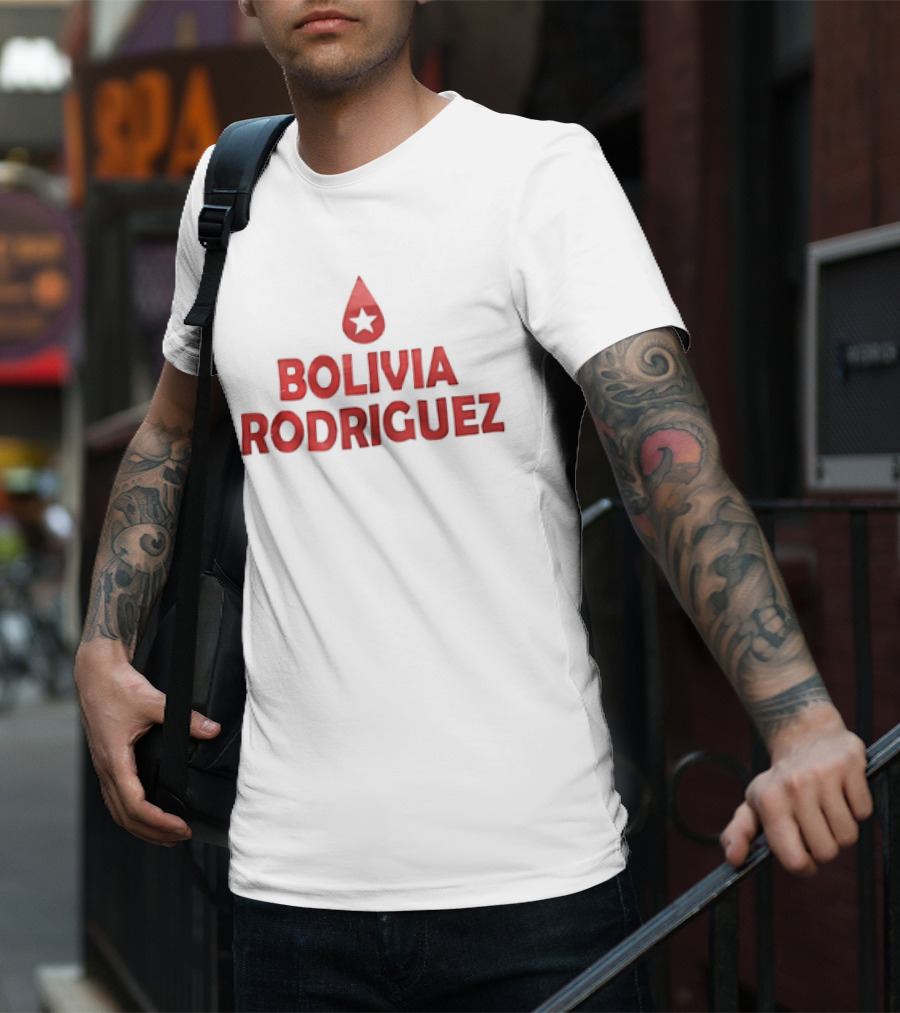 Bolivia Rodriguez Star Drop Icon T-Shirt