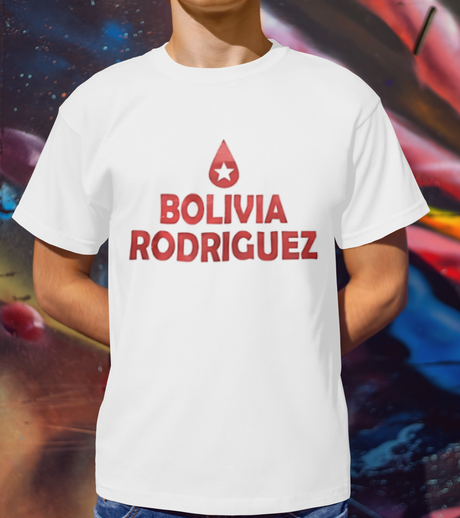 Bolivia Rodriguez Star Drop Icon T-Shirt