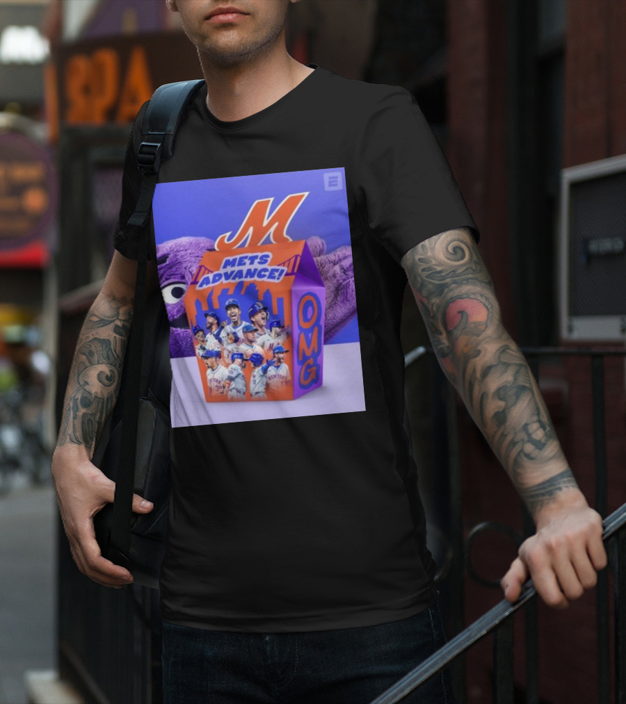 OMG Mets Advance Moving On To The NLCS T-Shirt