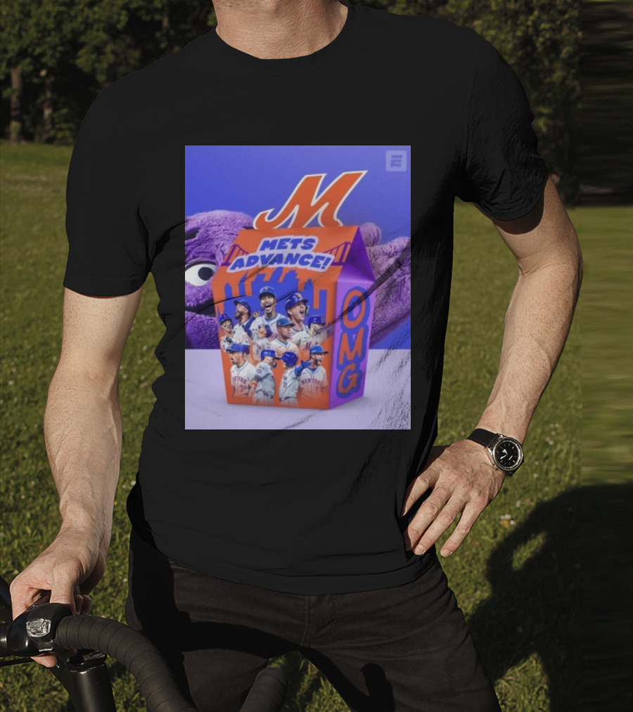 OMG Mets Advance Moving On To The NLCS T-Shirt