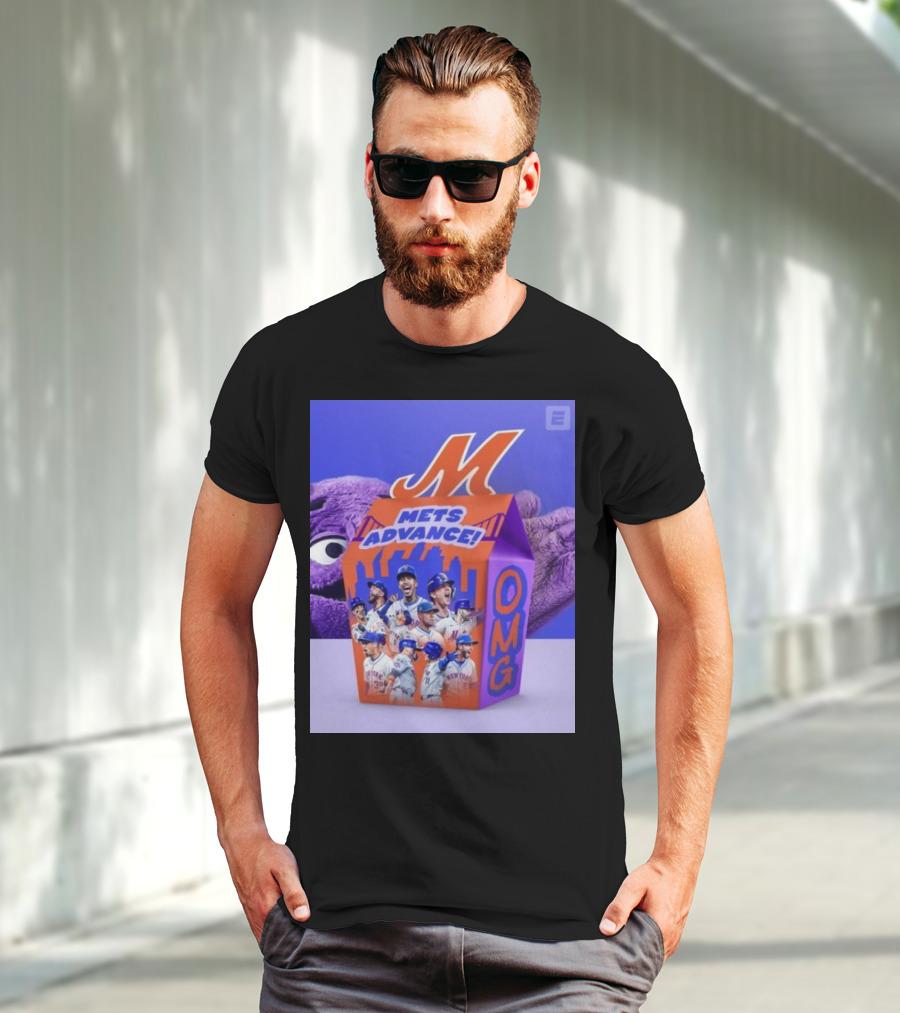 OMG Mets Advance Moving On To The NLCS T-Shirt