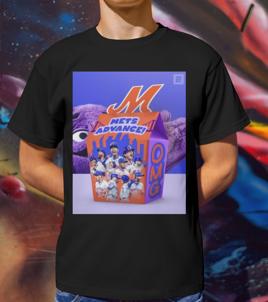 OMG Mets Advance Moving On To The NLCS T-Shirt