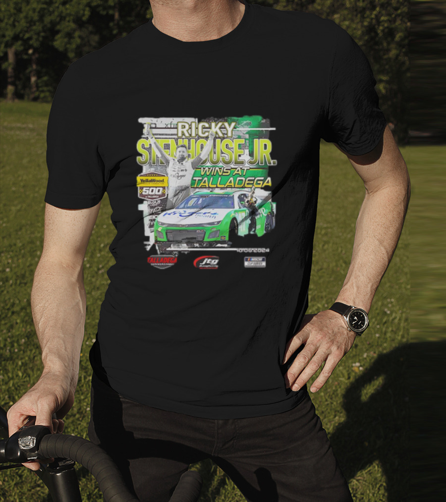 Ricky Stenhouse Jr. Wins At Talladega YellaWood 500 Race T-Shirt