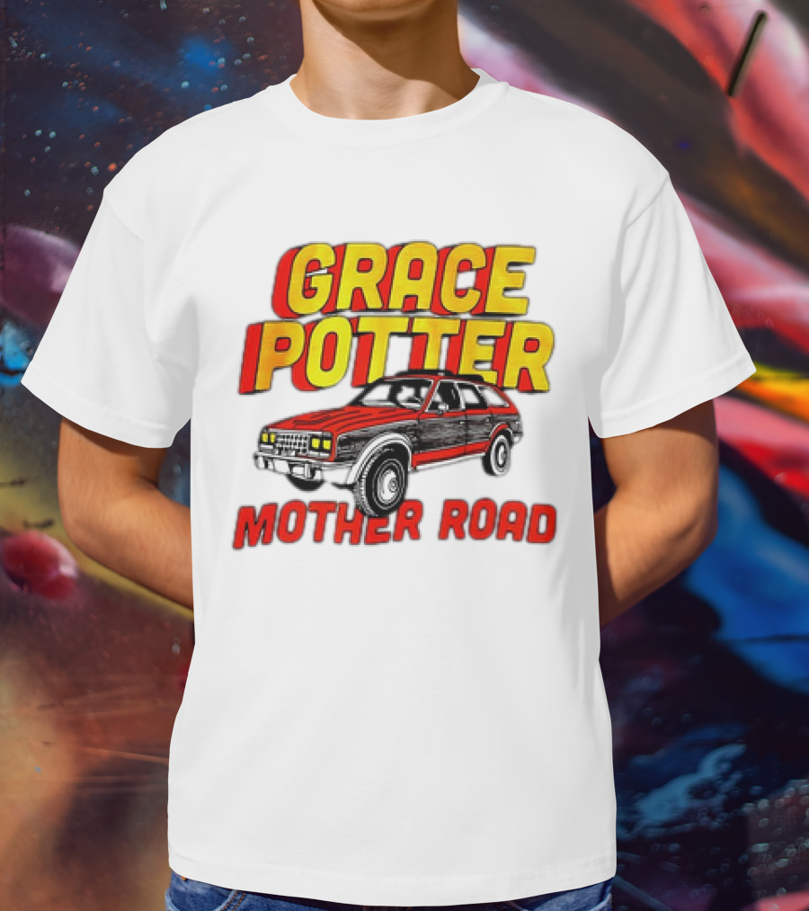 Grace Potter Mother Road Retro Car T-Shirt