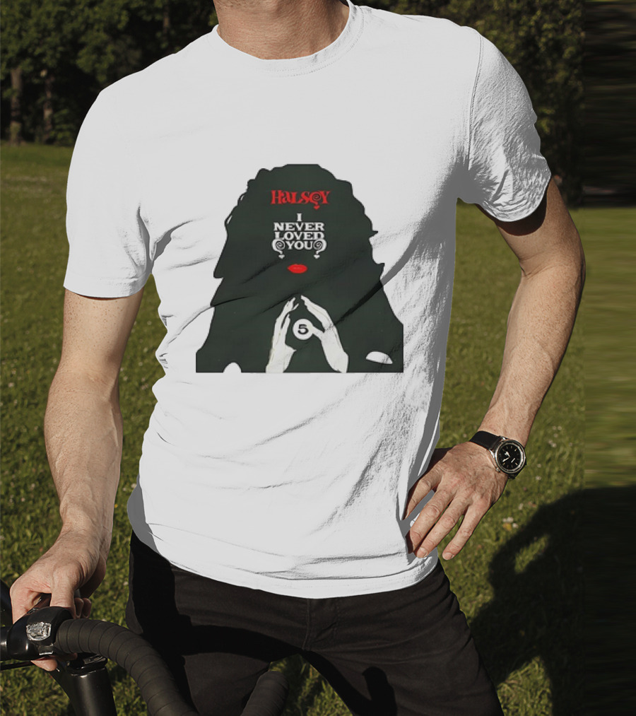 Halsey I Never Loved You 5 Ball Hands T-Shirt