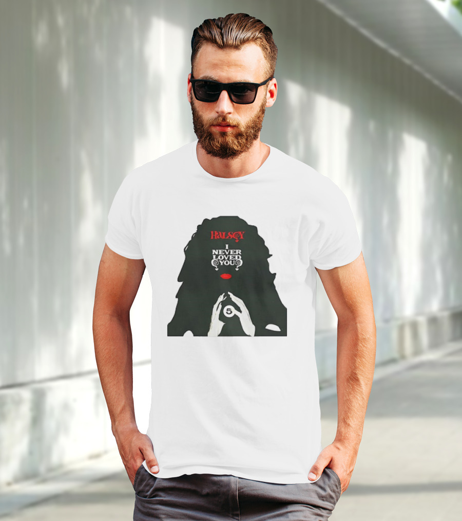 Halsey I Never Loved You 5 Ball Hands T-Shirt