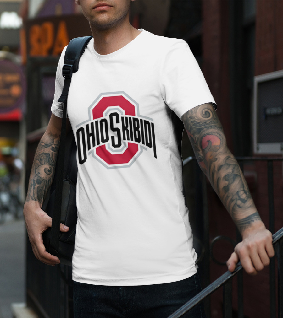 Ohio Skibidi Ohio State Buckeyes T-Shirt