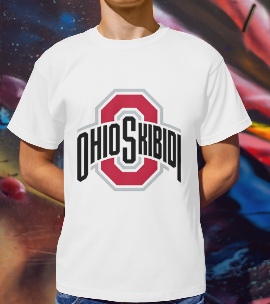 Ohio Skibidi Ohio State Buckeyes T-Shirt