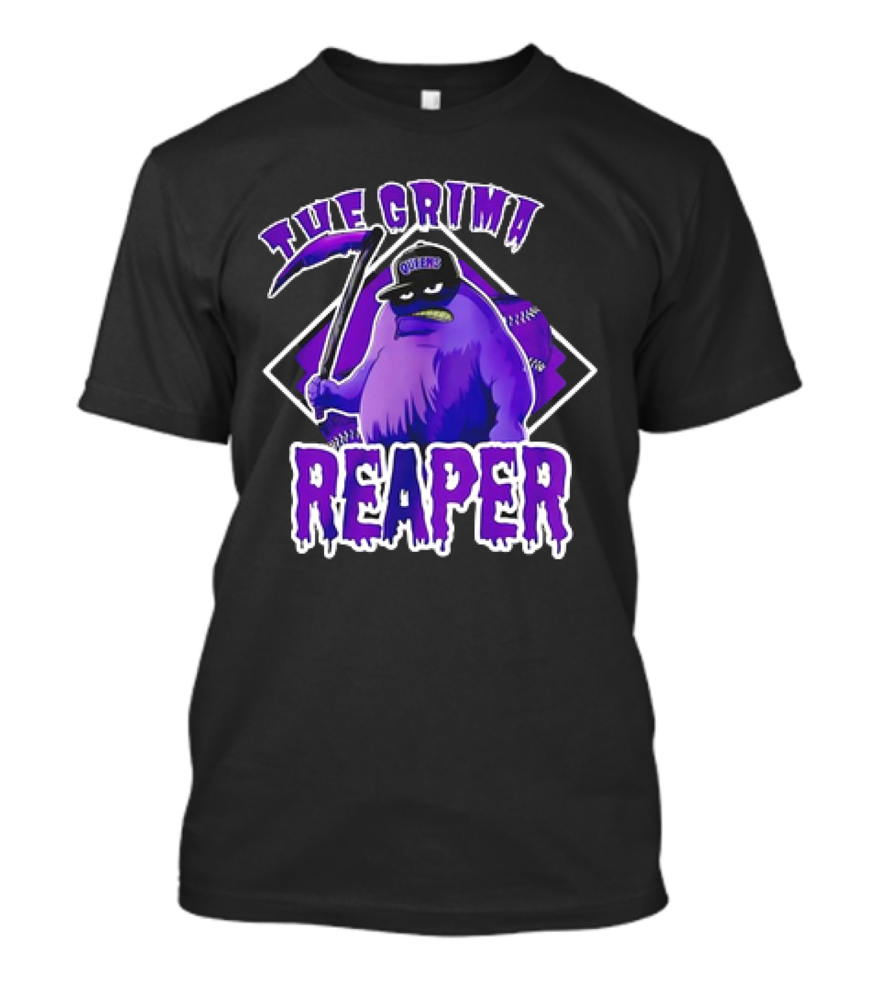 New York Mets The Grima Reaper Queens Baseball Character T-Shirt
