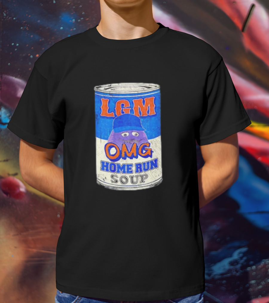 LGM OMG Home Run Soup New York Retro T-Shirt