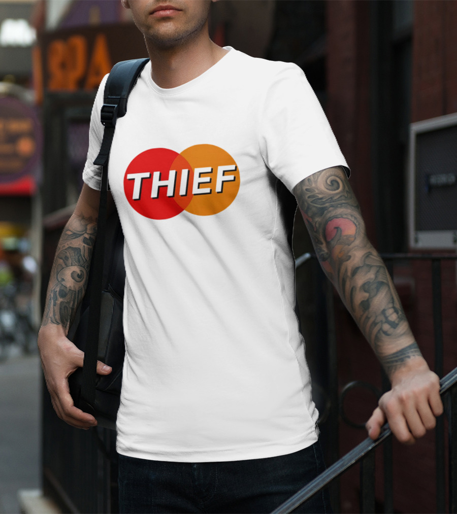 MasterCard Parody THIEF T-Shirt
