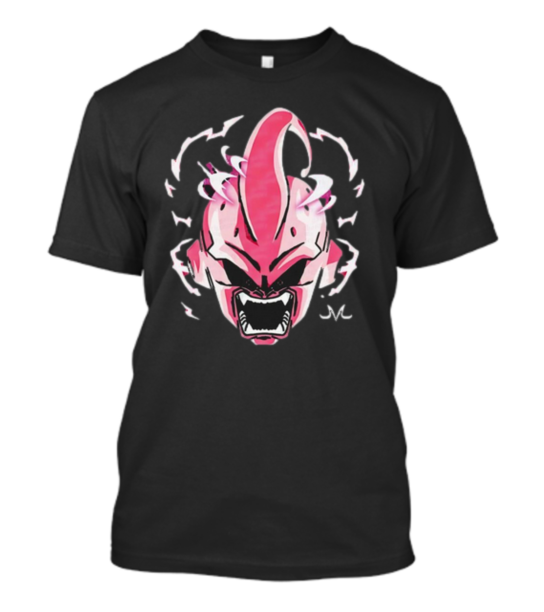 Kid Buu Dragon Ball Z Electrifying Pink Face T-Shirt