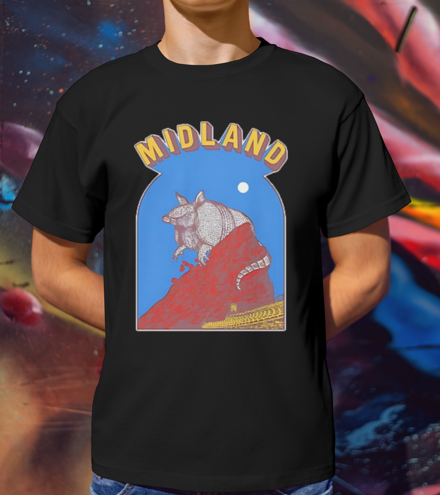 Midland Armadillo At Red Rocks Amphitheatre October 12 T-Shirt