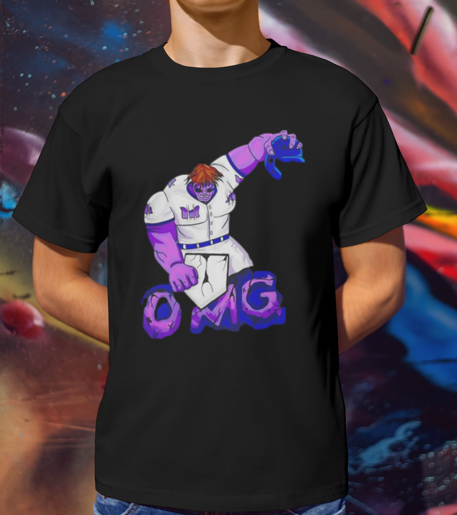 Omg New York Mets Winker Smash Postseason T-Shirt