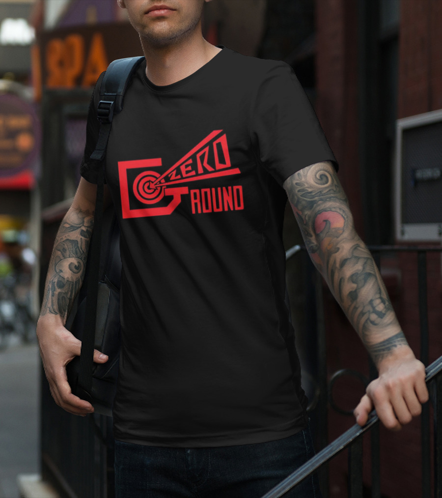 Zero Ground Target Icon Red T-Shirt