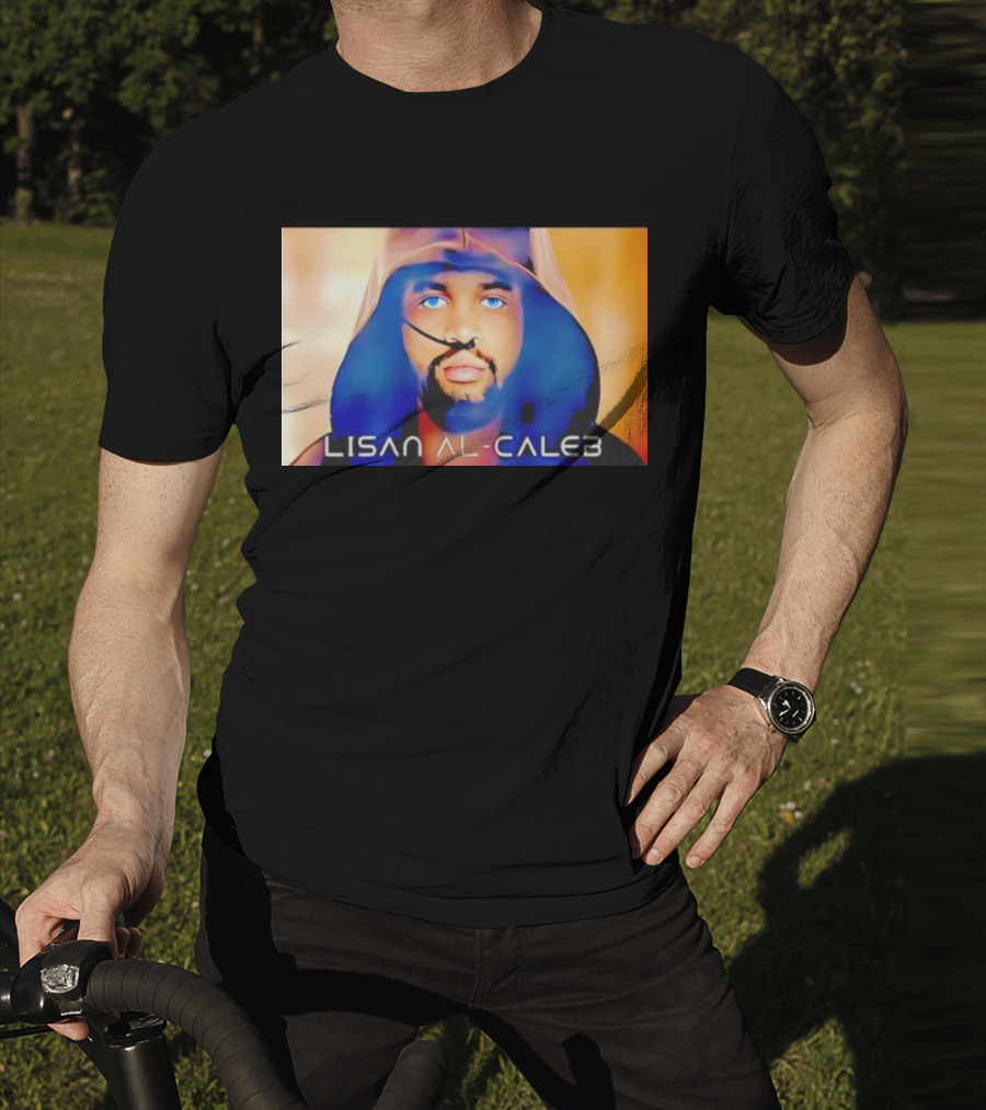 Lisan Al Caleb Blue Hooded T-Shirt