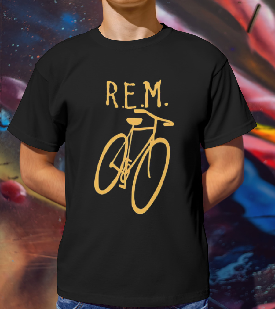 R.E.M. Bicycle Little America T-Shirt